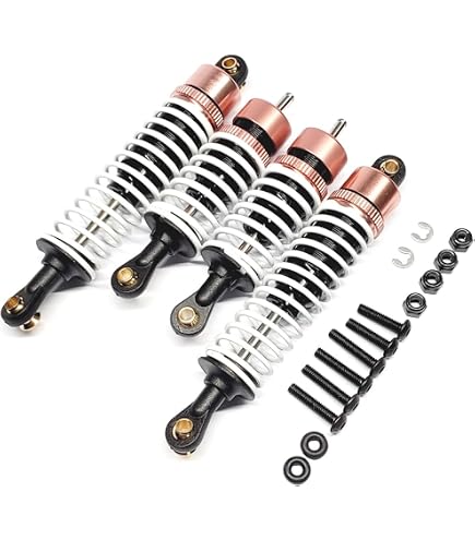 タミヤ　金色　オイルダンパー　ショックアブソーバー　クラッドバスター　ブルヘッド Amazon | KF パーツ アルミ オイルダンパー 8本 セット タミヤ